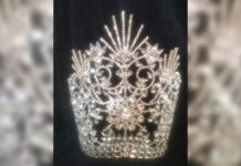 A spear and shield-inspired crown awaits the next grand winner of Miss Ati-Atihan festival next month, according to Brian Briones, member of the pageant committee of the Kalibo Sr. Sto. Niño Ati-Atihan Management Council, Inc. PETER RIAN CASIDSID