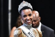 Miss South Africa Zozibini Tunzi wins the coveted Miss Universe 2019 crown during a pageant in Atlanta, United States on Monday (Manila time). GETTY IMAGES