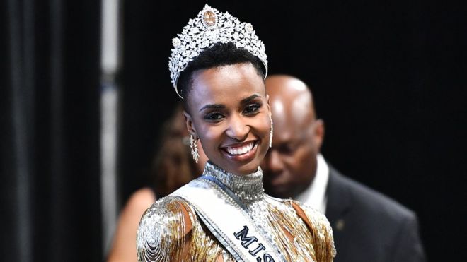 Miss South Africa Zozibini Tunzi Miss South Africa Zozibini Tunzi wins the coveted Miss Universe 2019 crown during a pageant in Atlanta, United States on Monday (Manila time). GETTY IMAGES