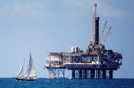 Oil platform An offshore oil platform is seen in Huntington Beach, California, United States. REUTERS