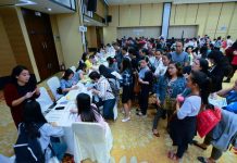 ILOILO JOB HUNTERS TRY THEIR LUCK. These people hope to find gainful employment at the Iloilo provincial government-organized job fair yesterday (Dec. 4, 2019) at a hotel in Iloilo City. A total of 42,327 employment opportunities were made available. The job fair was timely. The number of unemployed Filipinos climbed to 21.5 percent in the third quarter of 2019, according to a recent Social Weather Stations survey. IAN PAUL CORDERO/PN