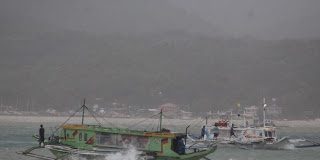 The Philippine Coast Guard suspends sea travel in Aklan due to the inclement weather brought by typhoon “Tisoy.” AKEAN FORUM