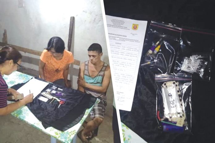Raquel Cantiller and Roberto Natividad Raquel Cantiller and Roberto Natividad were arrested in an entrapment operation in Barangay 17, Bacolod City on Dec. 17. POLICE STATION 2/BCPO