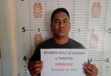 Reuben Gyle Severino was arrested in a shooting incident in Barangay Salvacion, Murcia, Negros Occidental on Dec. 14. MURCIA MUNICIPAL POLICE STATION