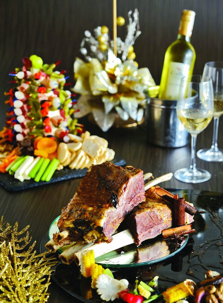 New Year’s Eve dinner buffet