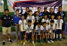 Born 2009 Boys champions St. John’s FC in posterity during the awarding ceremony. CONTRIBUTED PHOTO