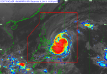 Panay, parts of Negros under signal No. 1 Photo courtesy of DOST PAGASA