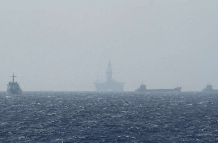 Vietnam hopes for Chinese restraint in South China Sea An oil rig which China calls Haiyang Shiyou 981, and Vietnam refers to as Hai Duong 981, is seen in the South China Sea, off the shore of Vietnam in this May 14, 2014 photo. REUTERS/MINH NGUYEN/FILE PHOTO