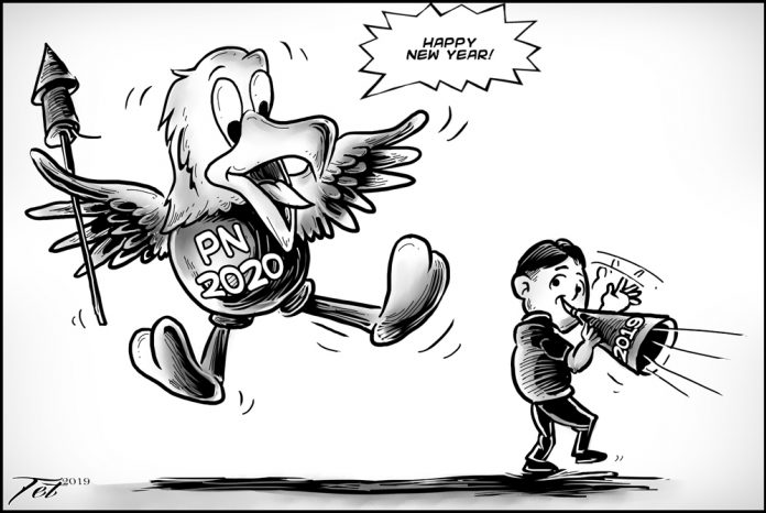 editorial cartoon for dec31 Editorial cartoon for December 31, 2019