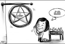 Editorial cartoon for December 6, 2019