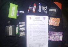 4 persons fall in buy-bust Recovered items during an entrapment operation in Barangay 3, Bacolod City on Jan. 3. POLICE STATION 2/BCPO