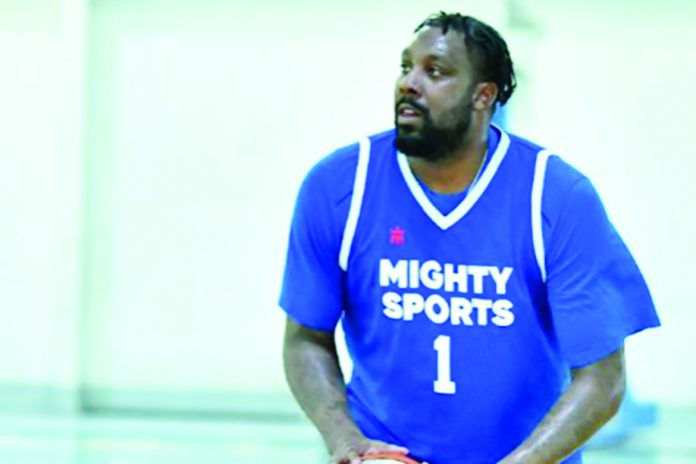 Former Gilas Pilipinas naturalized player Andray Blatche channels his old deadly form to carry Mighty Sports-Philippines against Al Ittihad. MIGHTY SPORTS