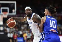 Blatche bolsters PH in Dubai basketball tilt Andray Blatche (left) averaged 15.8 points and 8.4 rebounds during the World Cup. FIBA PHOTO