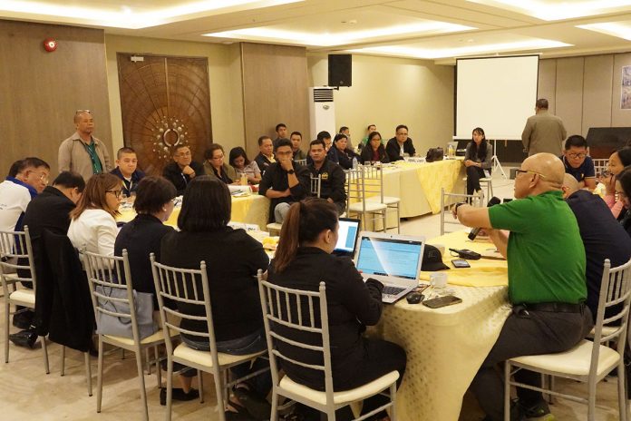 DENR 6 Six Provincial Environment and Natural Resources offices of Capiz, Antique, Aklan, Iloilo, Negros Occidental and Guimaras present their respective NGP accomplishments during the conference workshop on bamboo plantation and development for 2020 under the National Greening Program. DENR 6