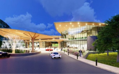 Bacolod museum-auditorium The facade of the P163-million Bacolod museum-auditorium. The two-structure green building will rise alongside the MassKara coliseum on a donated property in the southern part of the city. DESIGN PERSPECTIVE COURTESY OF LG+V ARCHITECT/PLANNERS