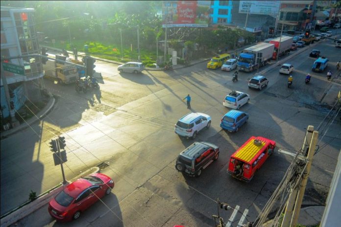 Barangay Ungka II, Pavia, Iloilo Intersection On this intersection in Barangay Ungka II, Pavia, Iloilo will rise a 453.70-meter long flyover that is expected to ease traffic congestion in the area. The flyover is expected to be completed early next year. IAN PAUL CORDERO.PN