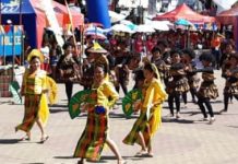 Antique’s Binirayan fest eyed in summer School principals and teachers of the Department of Education-Antique perform during the “Parada ng Lahi” of the Binirayan Festival on Dec. 28, 2019. PNA/ANNABEL CONSUELO J. PETINGLAY