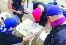 Ma, daughter nabbed in Boracay drug bust Antidrug operatives inspect these items seized from 44-year-old Mary Jane and 18-year old Shaila Morales of Panay, Capiz. They were both nabbed in a drug buy-bust operation in Boracay Island, Malay, Aklan. MALAY POLICE STATION