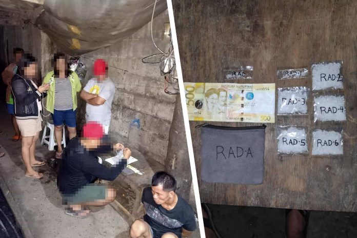 Buy-bust nets 27 grams of ‘shabu’ Drug suspect Reymar Abada sits handcuffed after police nabbed him in an entrapment operation in Barangay Banago, Bacolod City on Jan. 4. POLICE STATION 3/BCPO