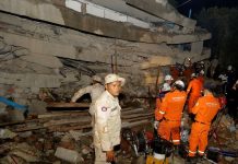 Cambodia building collapse kills 36 people A rescue team searches for trapped workers at a collapsed building in Kep, Cambodia on Jan. 3. REUTERS/STRINGER