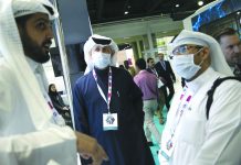 UAE confirms 4 cases of new Chinese virus Visitors and exhibitors wear masks at the Arab Health Exhibition in Dubai, United Arab Emirates, Wednesday, Jan. 29, 2020. AP