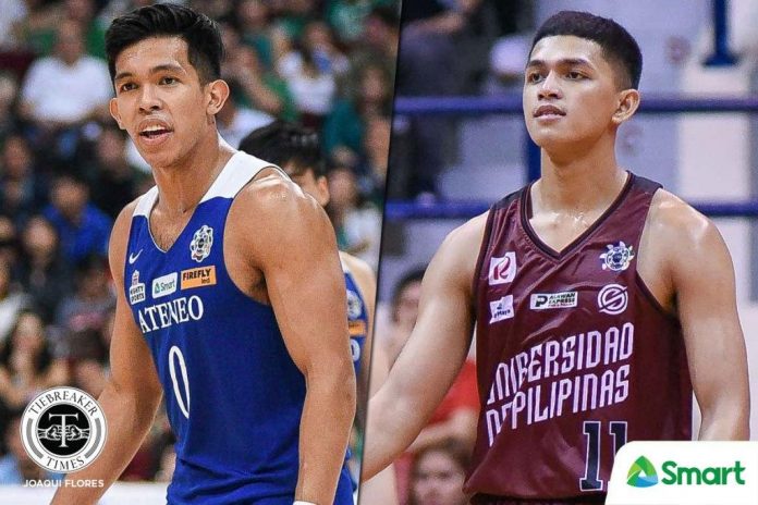 Ferdinand “Thirdy” Ravena III and Frederick Tungcab are now part of the Gilas Pilipinas pool in the 2021 FIBA Asia Cup Qualifiers. TIEBREAKER TIMES PHOTO