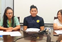 Antique PHO to public: Practice proper hygiene, seek early medical care Provincial Health Office information officer Irene Dulcoco, Dr. Leoncio Abiera Jr. and Dr. Luz Resurrection (left to right) of the Angel Salazar Jr. Memorial Hospital in San Jose, Antique explain the status of the suspected meningococcemia case in the province during a press conference at the Integrated Provincial Health Office. PIA-6