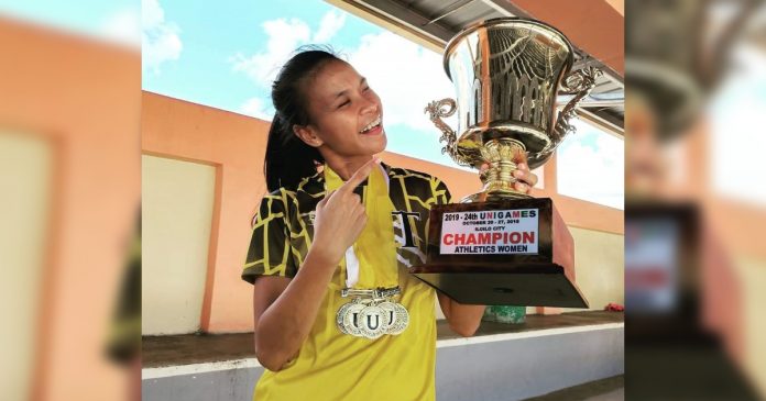 Jessa Mae Jarder is expected to banner UST after bagging the Most Valuable Player trophy for the school in the recent University Games in Iloilo City with six gold and one silver medals.