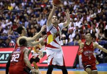 With an average of 38.8 statistical points, June Mar Fajardo narrowly leads the stats race for Best Player in the 2019 PBA Governors’ Cup. PBA PHOTO
