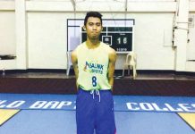 Iloilo Doctors College Edges Asialink in Guimaras basketball tilt KENT LOUIE QUITAYEN
