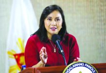“Kapag sinabi nilang mali iyong data ko, galing iyon sa kanila,” says Vice President Leni Robredo, staying firm on her pronouncements that the administration’s anti-illegal drug war is a failure. OVP