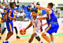 Might Sports-PHL upends UAE in Dubai International opener Filipino-American Mikey Williams channeled the “mamba mentality” in Mighty Sports-Philippines’ 88-82 win over United Arab Emirates. TIEBREAKER TIMES PHOTO