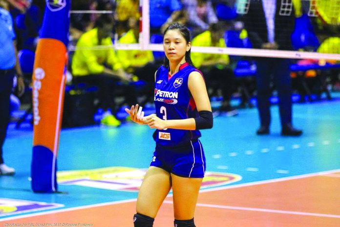 Mika Reyes is set to suit up for Sta. Lucia after three years with Petron in the Philippine Superliga Grand Prix. FOX SPORTS PH PHOTO