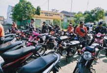 Motorcycle drivers without helmet and motorcycle plate will be prohibited from plying the roads of San Jose, Antique and violators will face stiff penalties, says Lieutenant Colonel Mark Anthony Darroca of the San Jose police station. PN FILE PHOTO