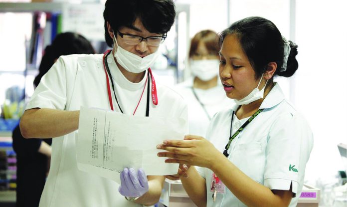 Nurses Philippines Nurses working in government health institutions are set to receive another 20 percent increase in their base monthly pay over the next four years under the proposed Salary Standardization Law. BLOOMBERG