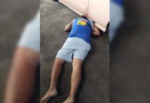 ‘Kagawad’ killed in Roxas City shooting sustains 34 wounds Onel Arandez, councilman of Barangay Punta Tabuc, lies lifeless on the ground after three unidentified suspects peppered him with bullets at a repair shop in Barangay Cagay, Roxas City, Capiz on Jan. 7. GLENN BEUP/PN
