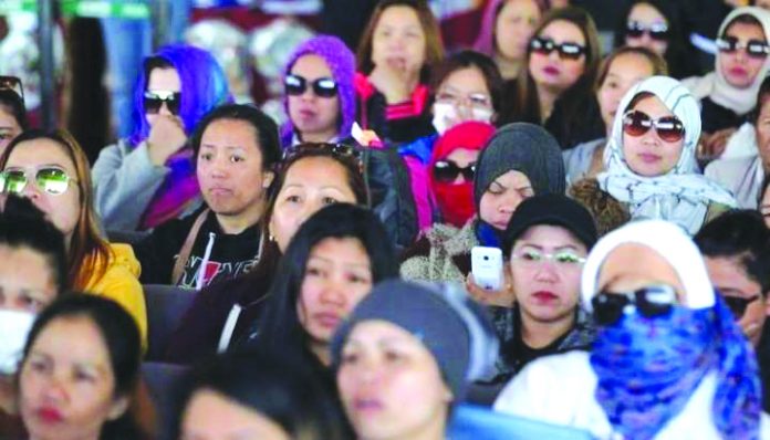 Overseas Filipino workers Labor Secretary Silvestre Bello says the total labor deployment ban to Kuwait comes after authorities discovered that Filipina domestic worker Jeanelyn Villaverde has been sexually abused before she was killed. CONTRIBUTED PHOTO