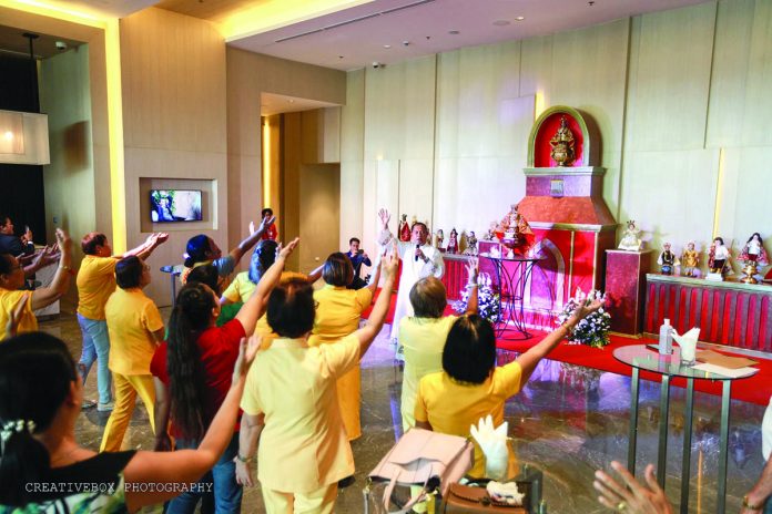 Pagtuo 2020 - 20 Religious Sadsad held at the Lobby of Courtyard by Marriott Iloilo during the opening of the Pagtuo 2020.