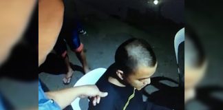 Simone Francisco was arrested when police officers found a sachet of suspected dried marijuana leaves from his possession in Barangay Poblacion, Kalibo, Aklan at the height of the Ati-Atihan Festival on Jan. 19. AKEAN FORUM