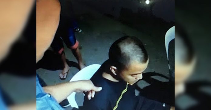 Simone Francisco was arrested when police officers found a sachet of suspected dried marijuana leaves from his possession in Barangay Poblacion, Kalibo, Aklan at the height of the Ati-Atihan Festival on Jan. 19. AKEAN FORUM