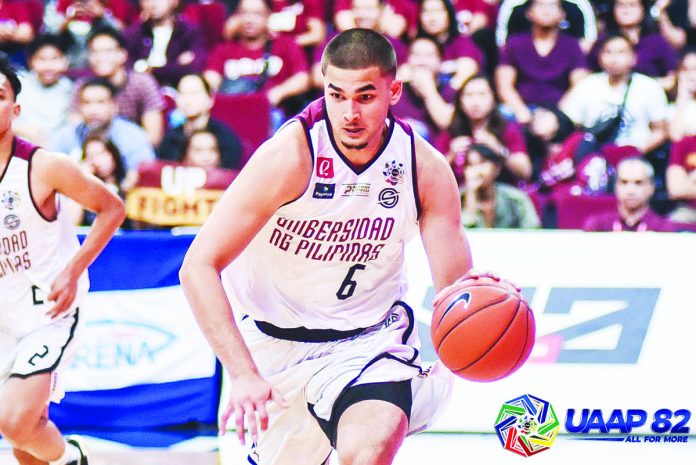 Kobe Paras UP's Kobe Paras will once again represent the country in the upcoming FIBA Asia qualifiers slated mid- February. UAAP PHOTO
