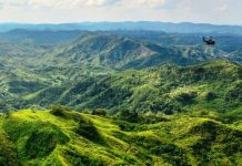 GREEN AND ASH-FREE. The forest cover of Tapaz, Capiz in central Panay Island remains verdant and not covered with volcanic ash. No ash fall from Taal Volcano’s eruption in faraway Batangas province has so far been reported in any part of the island and the rest of Western Visayas, according to the Environmental Management Bureau that is monitoring Region 6’s air quality. IAN PAUL CORDERO/PN