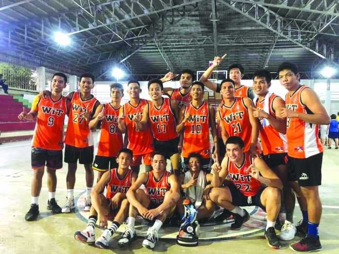 Western Insitute of Technology Western Insitute of Technology-ILOPRISAA emerges as champions of the basketball cage wars in Buenavista, Guimaras tournament.