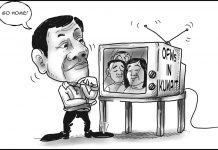 Editorial cartoon for January 20, 2020