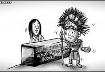 Editorial cartoon for January 24, 2020