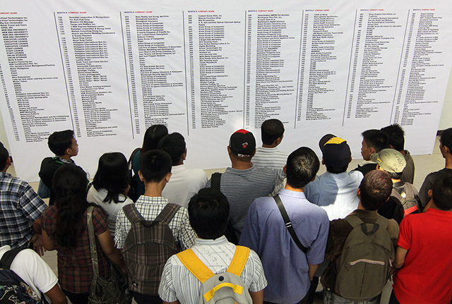 The global unemployment rate has stabilized after declining for nine years since the crisis, the International Labor Organization says. GMA NETWORK
