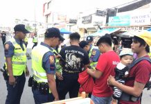 1,700 Kalibo cops deployed for Ati-Atihan fest Police officers inspect the belongings of merrymakers. Kalibo chief of police Lieutenant Colonel Richard Mepania said around 1,700 police officers were deployed to secure the Ati-Atihan Festival on Jan. 10 to 19. AKEAN FORUM