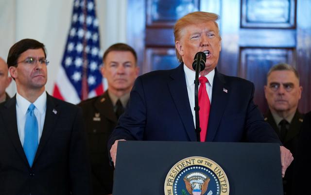 world Washington United States President Donald Trump speaks at the White House in Washington on Jan. 8. REUTERS/KEVIN LAMARQUE