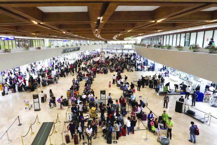 Airport Tourism secretary Bernadette Romulo-Puyat reports that Civil Aviation Board already recorded 465 cancelled flights per week due to COVID-19, which has already killed over 1,000 people in China. PNA