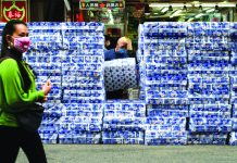 Armed gang steals toilet rolls in panic-buying hit Hong Kong Toilet roll has become hot property in Hong Kong thanks to panic-buying. AFP
